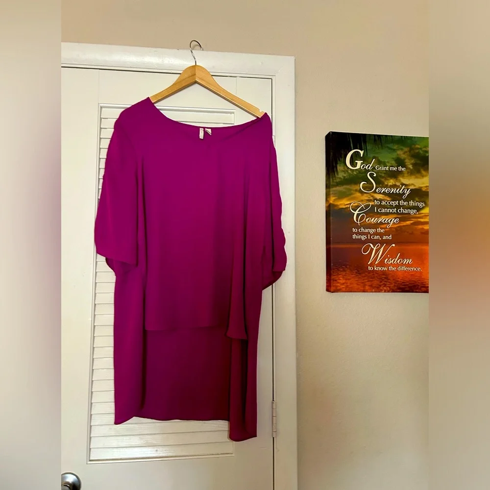 Purple top from Cato. - Picture 2 of 5